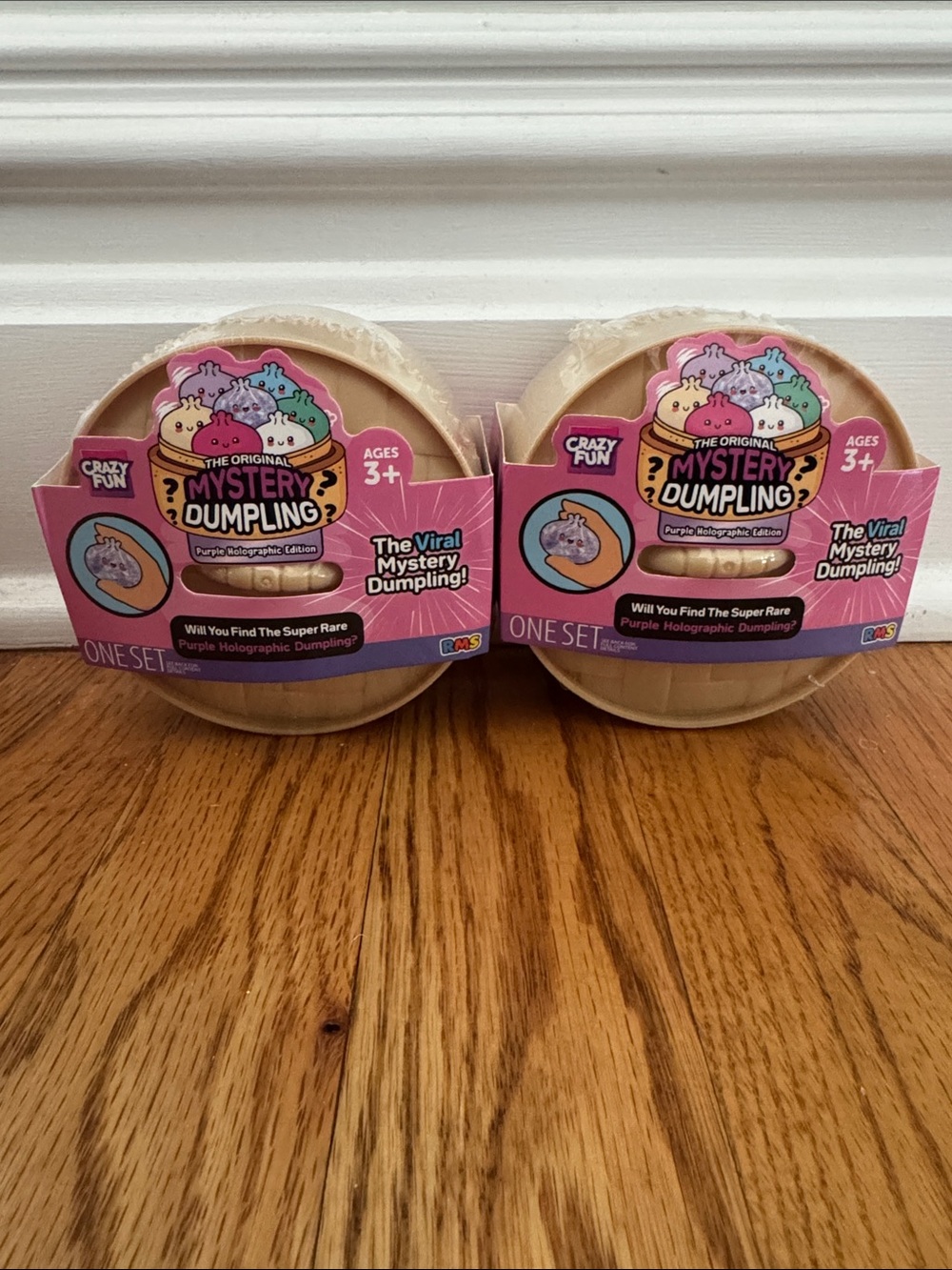The Original Mystery Dumpling Purple Holographic edition - lot of 2